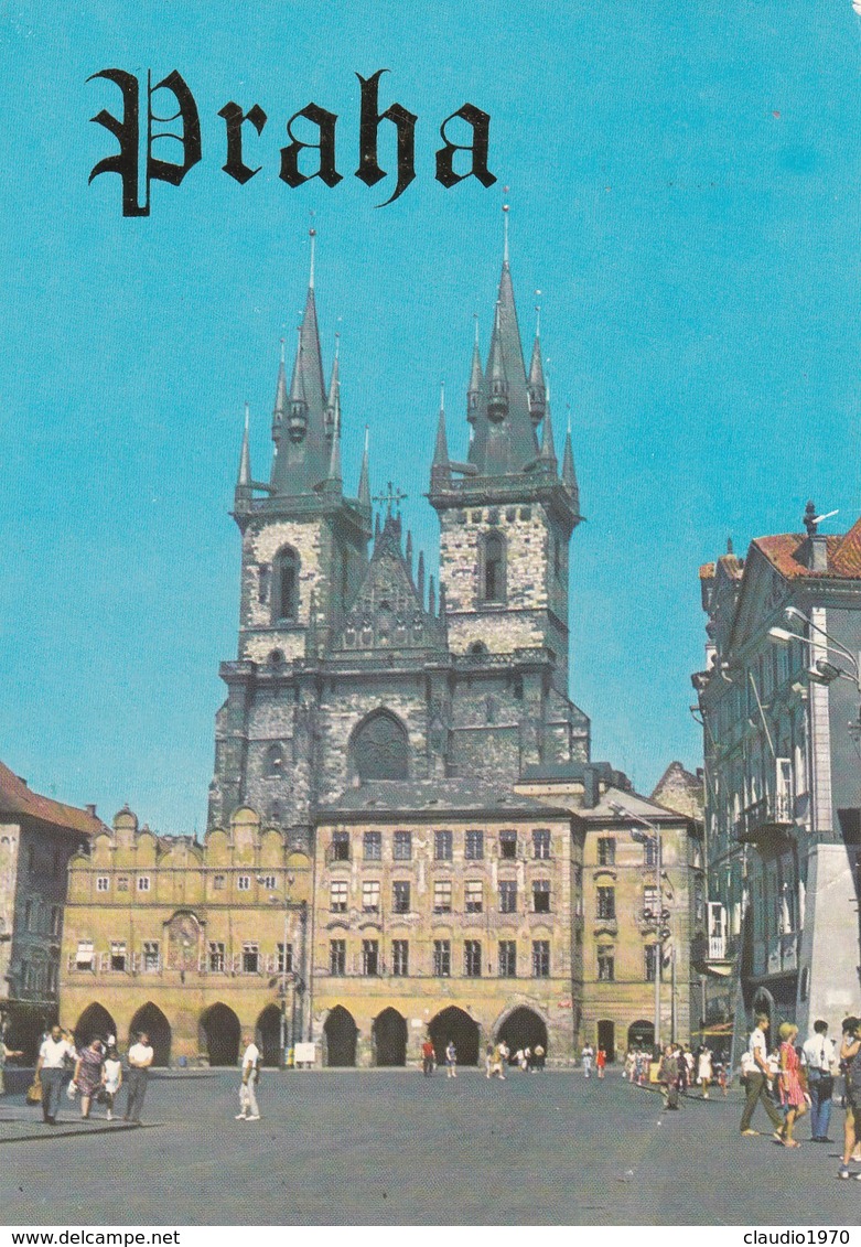 CARTOLINA VIAGGIATA RACCOMANDATA - CECOSLOVACCHIA  - PRAGA - 1975 - VIAGGIATA DA PRAGA HA MILANO - Storia Postale