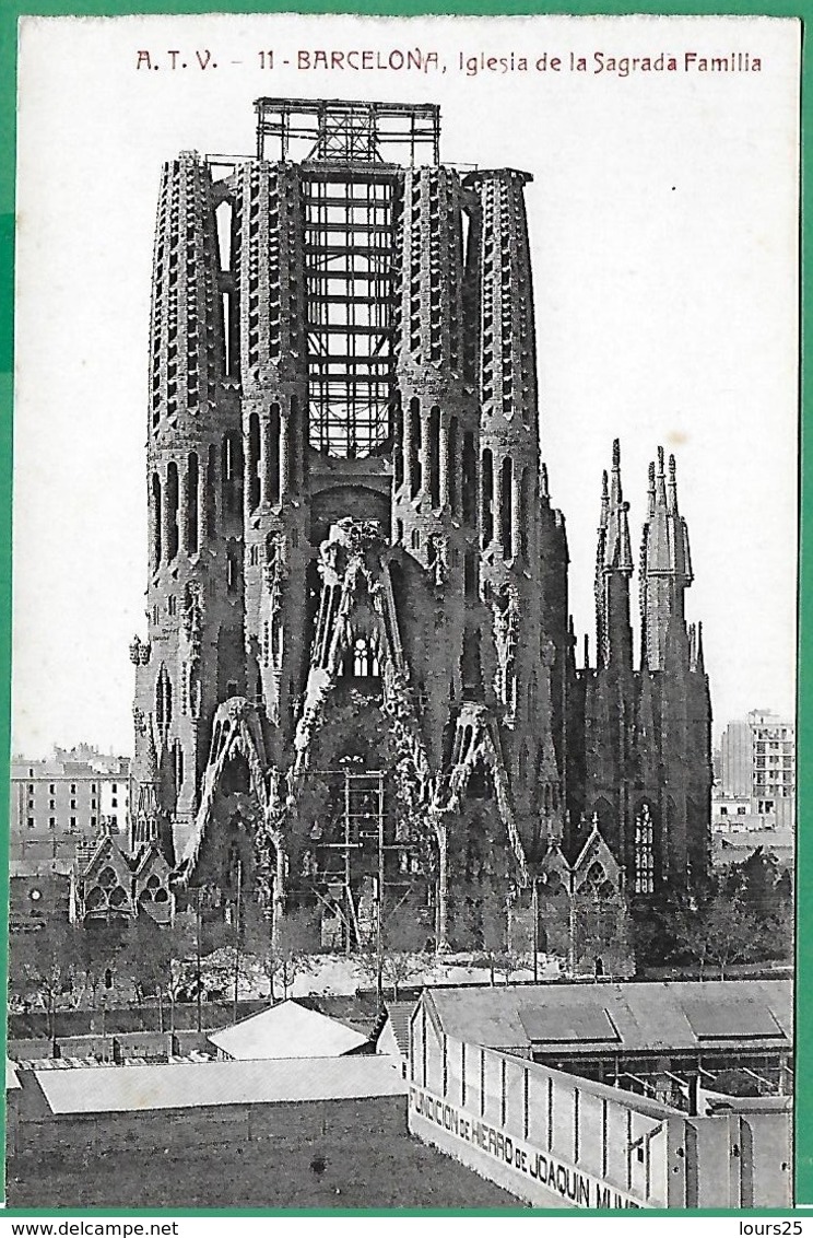! - Espagne - Barcelona - Iglesia De La Sagrada Familia - Barcelona