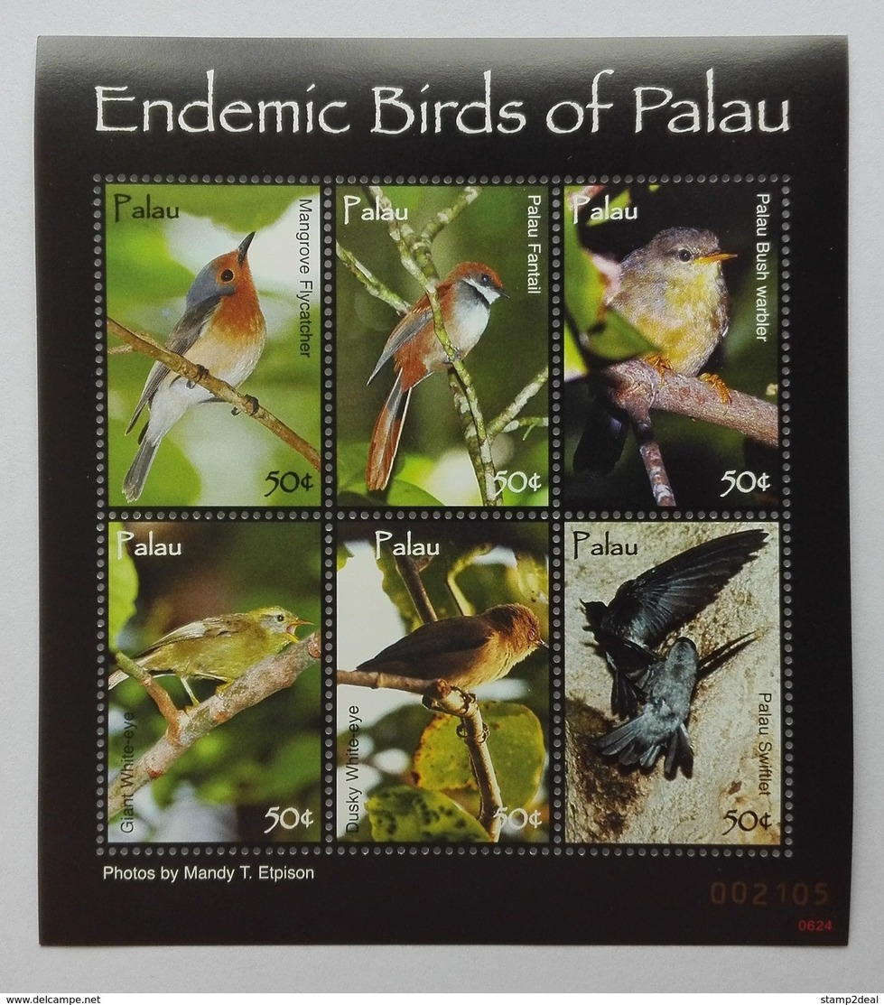 Palau 2007** Klb.2677-82. Endemic Birds Of Palau MNH [11;122] - Other & Unclassified