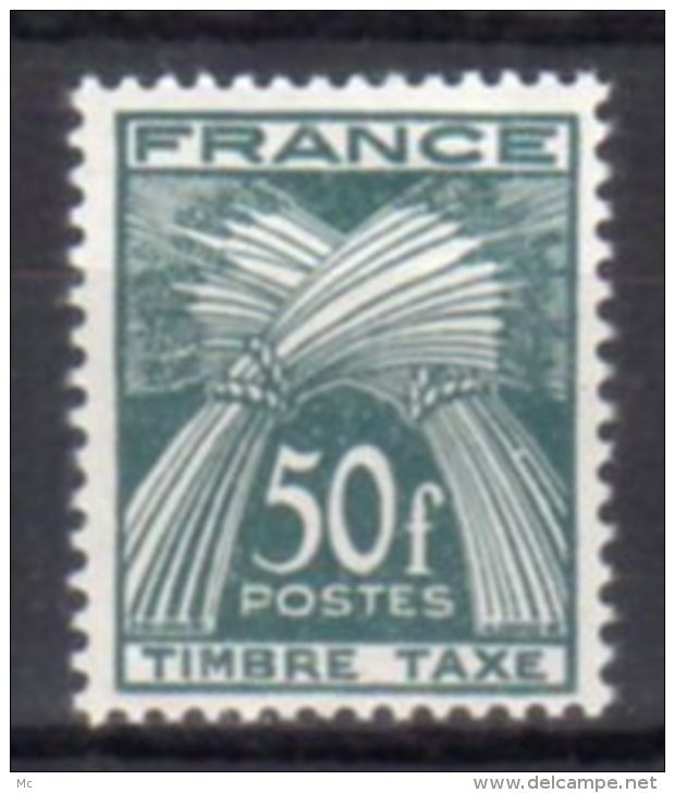 France Taxe N°  88 Luxe ** - 1859-1959 Neufs