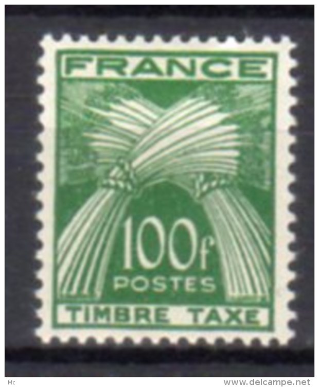 France Taxe N°  89 Luxe ** - 1859-1959 Neufs