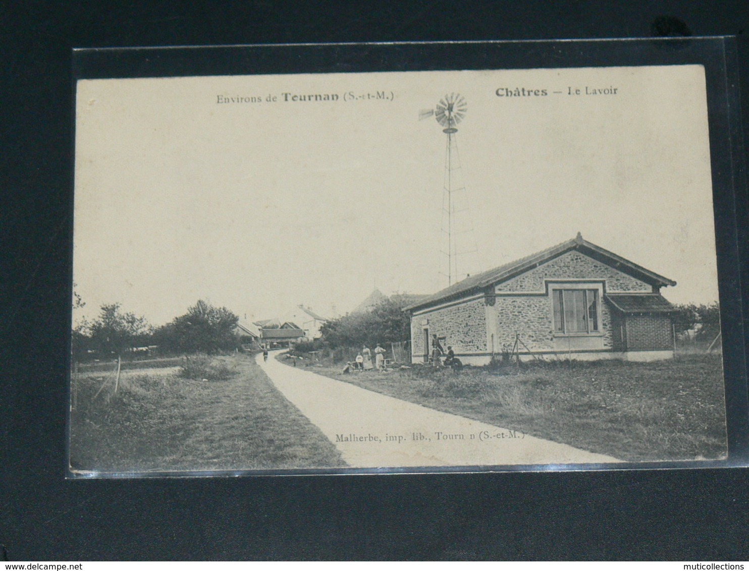 TOURNAN /  CHATRES     1910   LE LAVOIR       ....  EDITEUR - Tournan En Brie