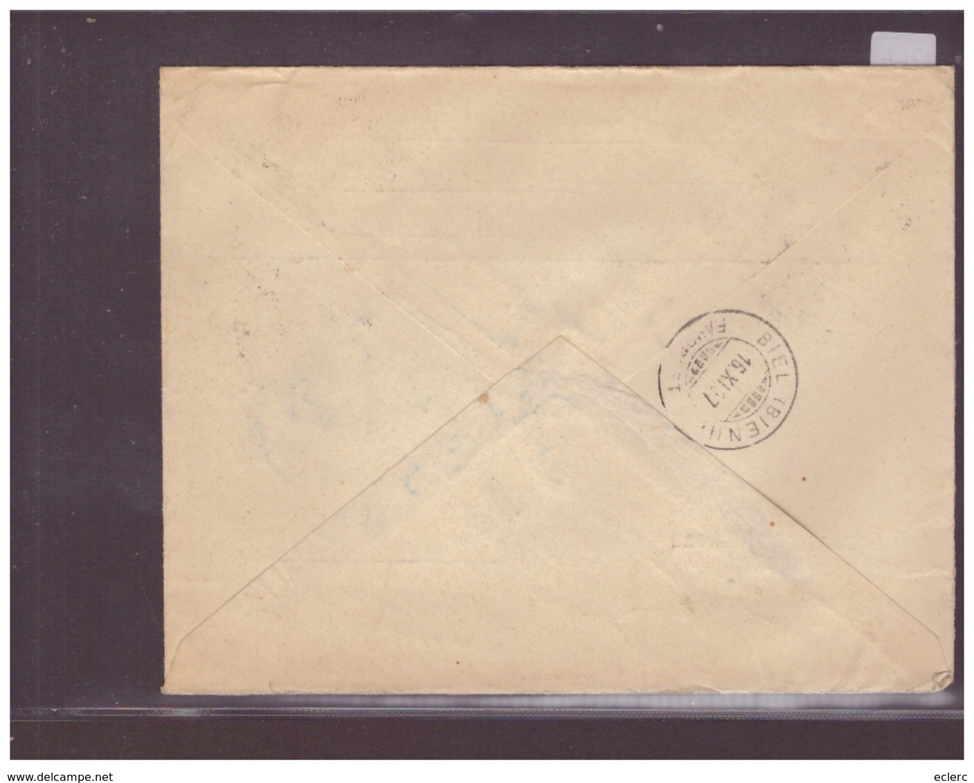 No ZUMSTEIN 86C SUR LETTRE REMBOURSEMENT - HAUSIERPATENT BUREAU BERN - COTE: 40 CHF - Storia Postale