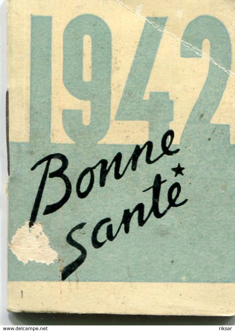 CALENDRIER 1942 - Petit Format : 1941-60