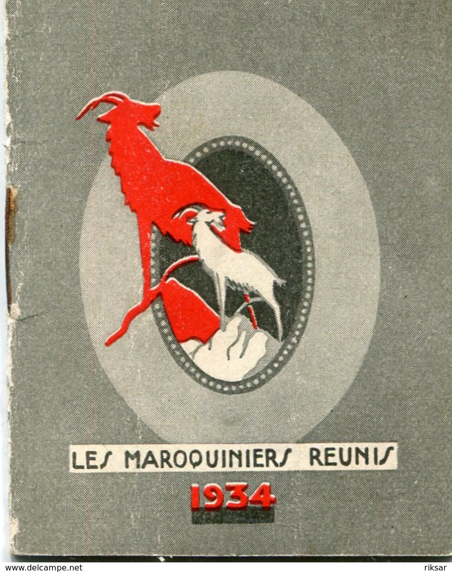 CALENDRIER 1934 - Petit Format : 1921-40