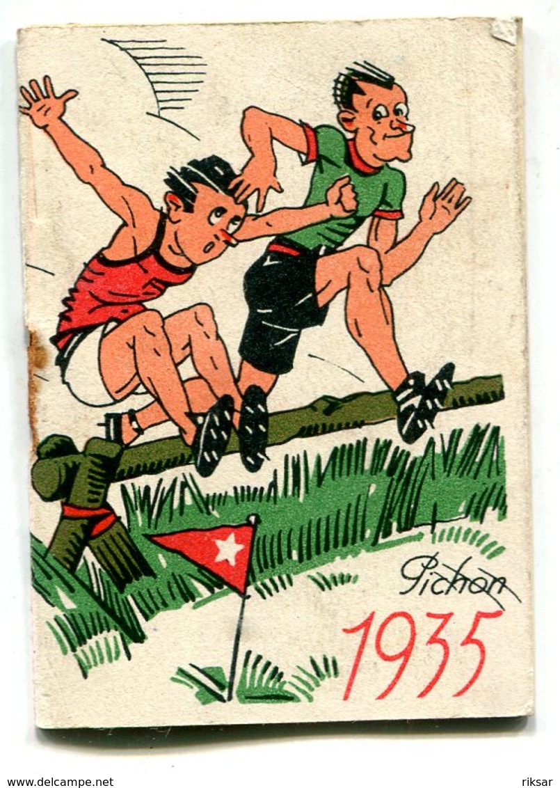 CALENDRIER 1935 - Petit Format : 1921-40