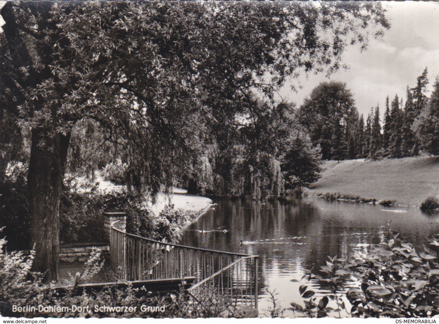 Berlin Dahlem Dorf - Schwarzer Grund 1972 - Dahlem