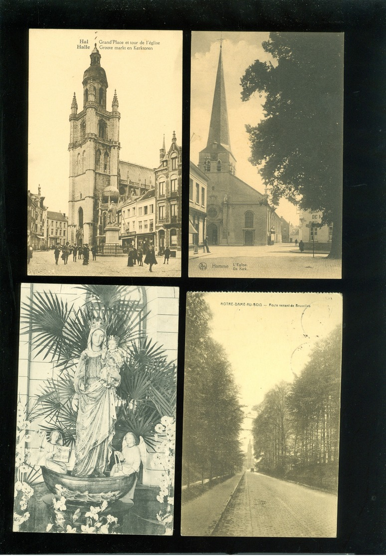 Beau lot de 60 cartes postales de Belgique     Mooi lot van 60 postkaarten van België  - 60 scans