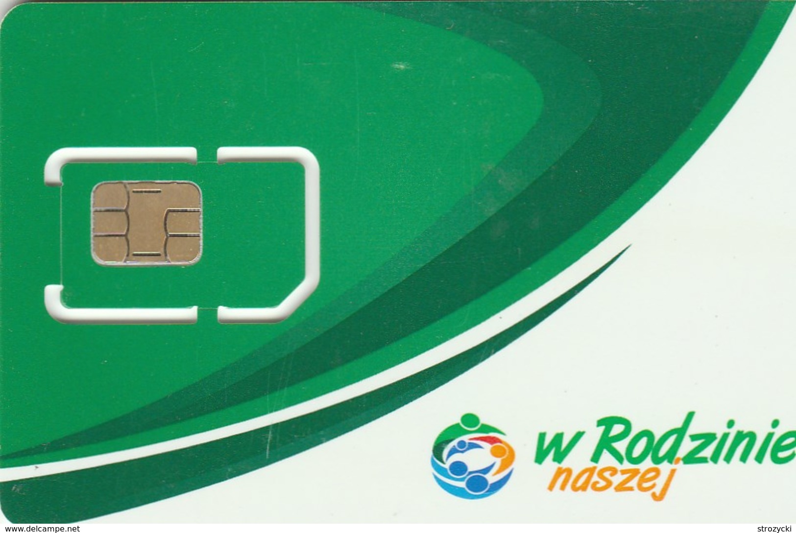 Poland - "W Naszej Rodzinie" - GSM SIM  - Mint - Poland