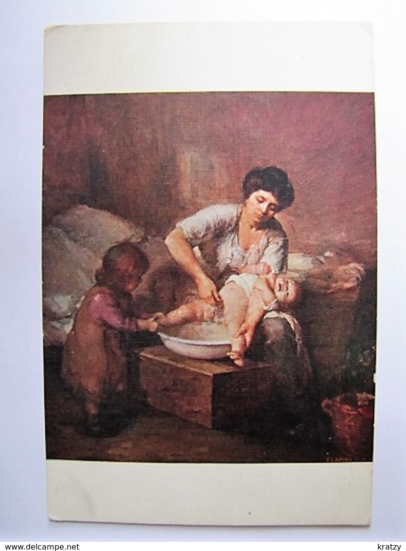 ARTS - TABLEAU - M. LOFREDO - Ablutions Matinales - Pintura & Cuadros