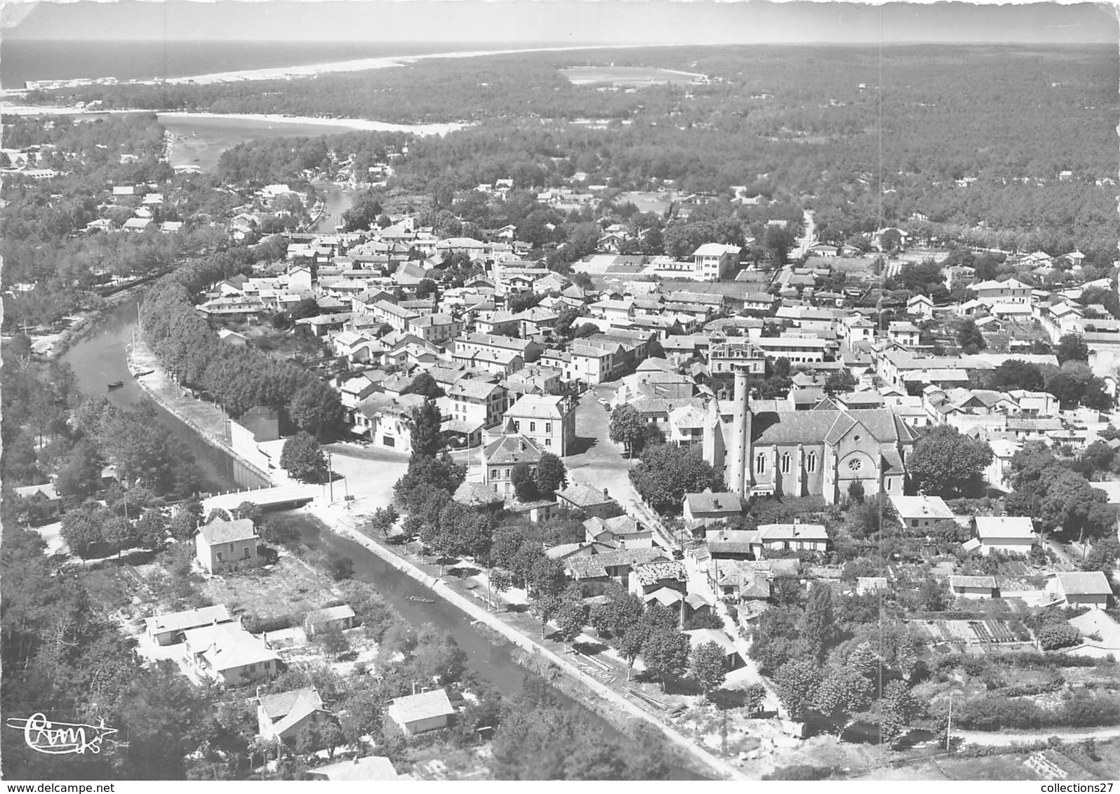 40-CAPBRETON-VUE PANORAMIQUE AERIENNE - Capbreton