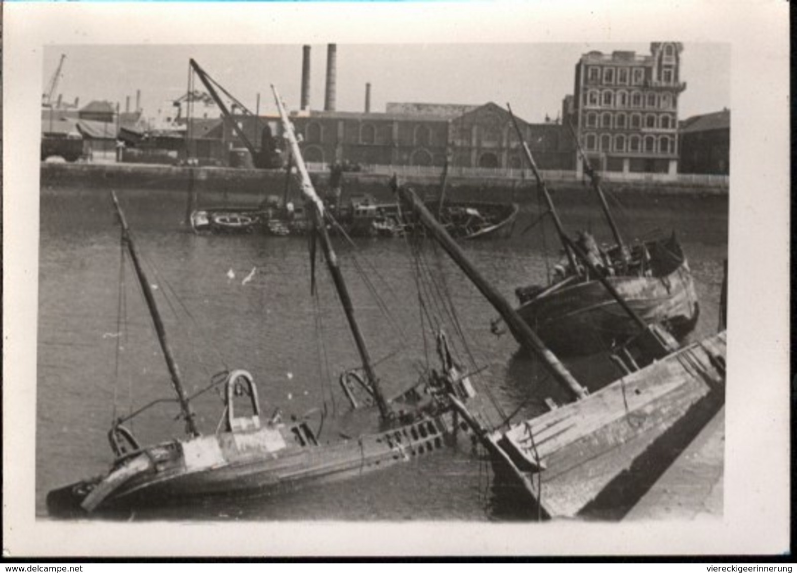 ! Foto, Photo Dieppe In Frankreich, 2.Weltkrieg, Militaria, Schiffe, Ships - Dieppe