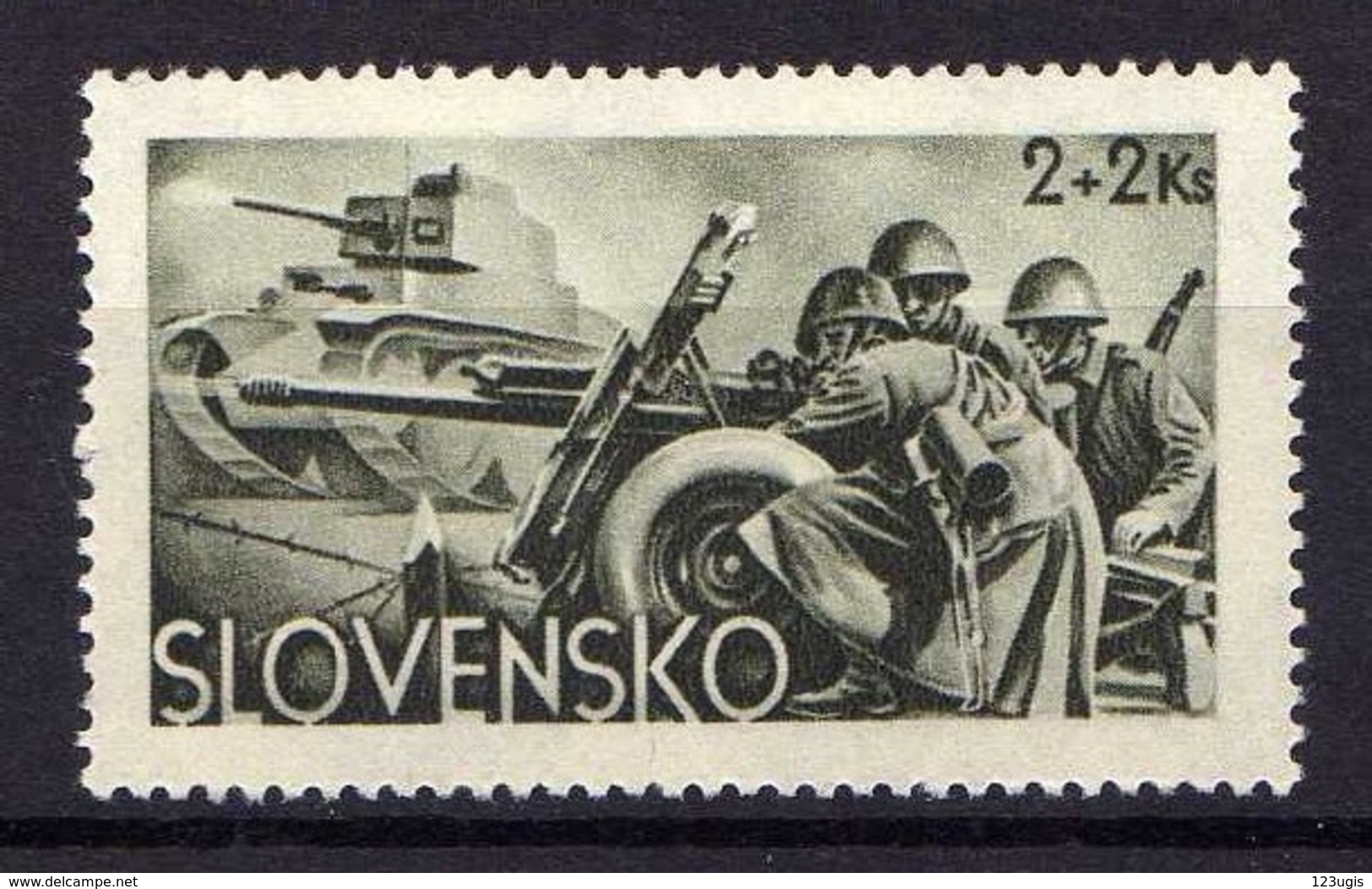 Slowakei / Slovakia, 1943, Mi 123 * [210618XVII] - Ungebraucht