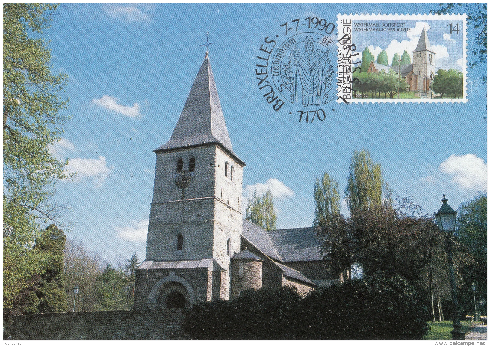 Belgique 2377 à 2381 FDC CM MK : Max - 1981-1990