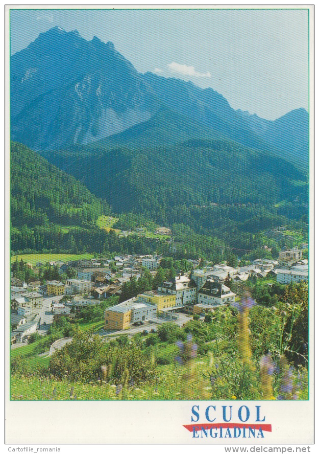 Switzerland,  Suisse, Schweiz, Svizerra - Scuol Engiadina Used - Engi