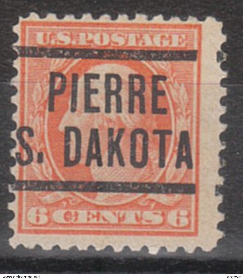 USA Precancel Vorausentwertung Preo, Locals South Dakota, Pierre 204, Perf. 11x11 - Vorausentwertungen