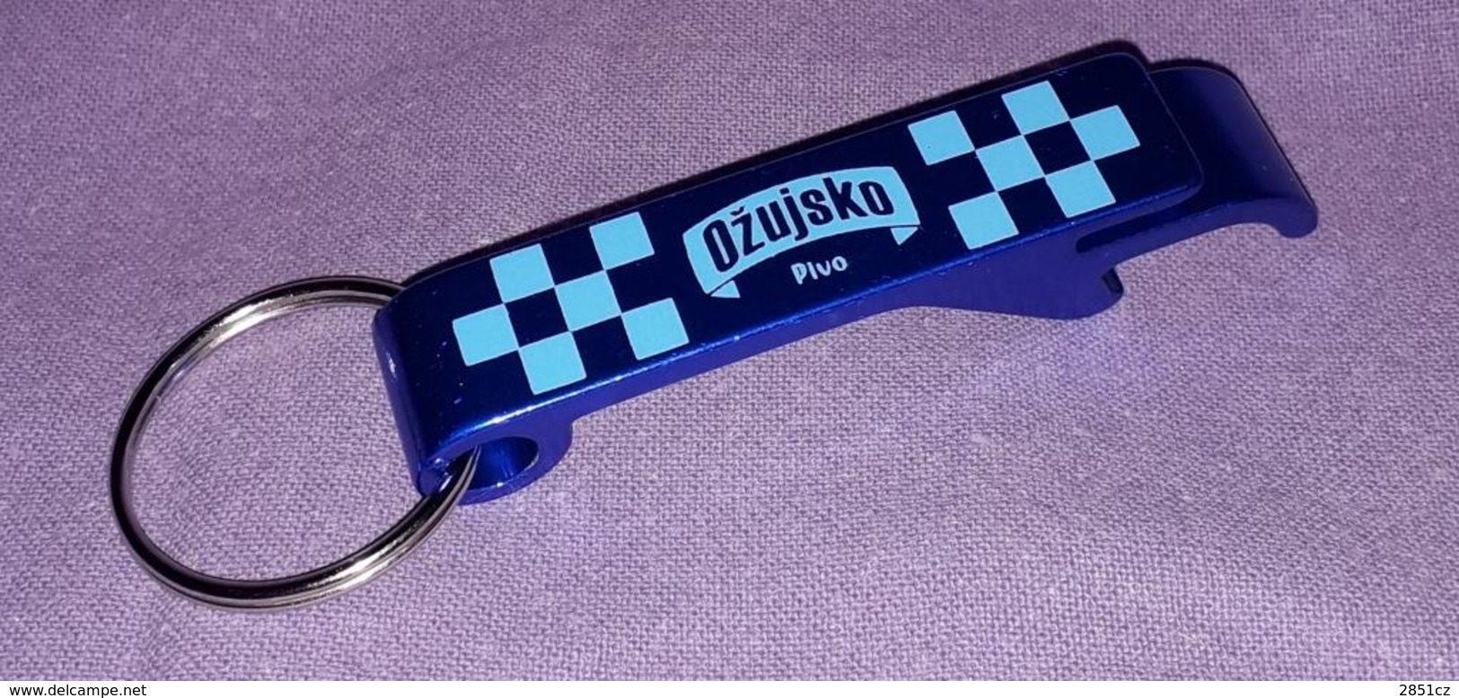 Bottle Opener / Keychain - Ožujsko Pivo (Ozujsko Beer), Croatia, 2018. - Apri-bottiglie/levacapsule