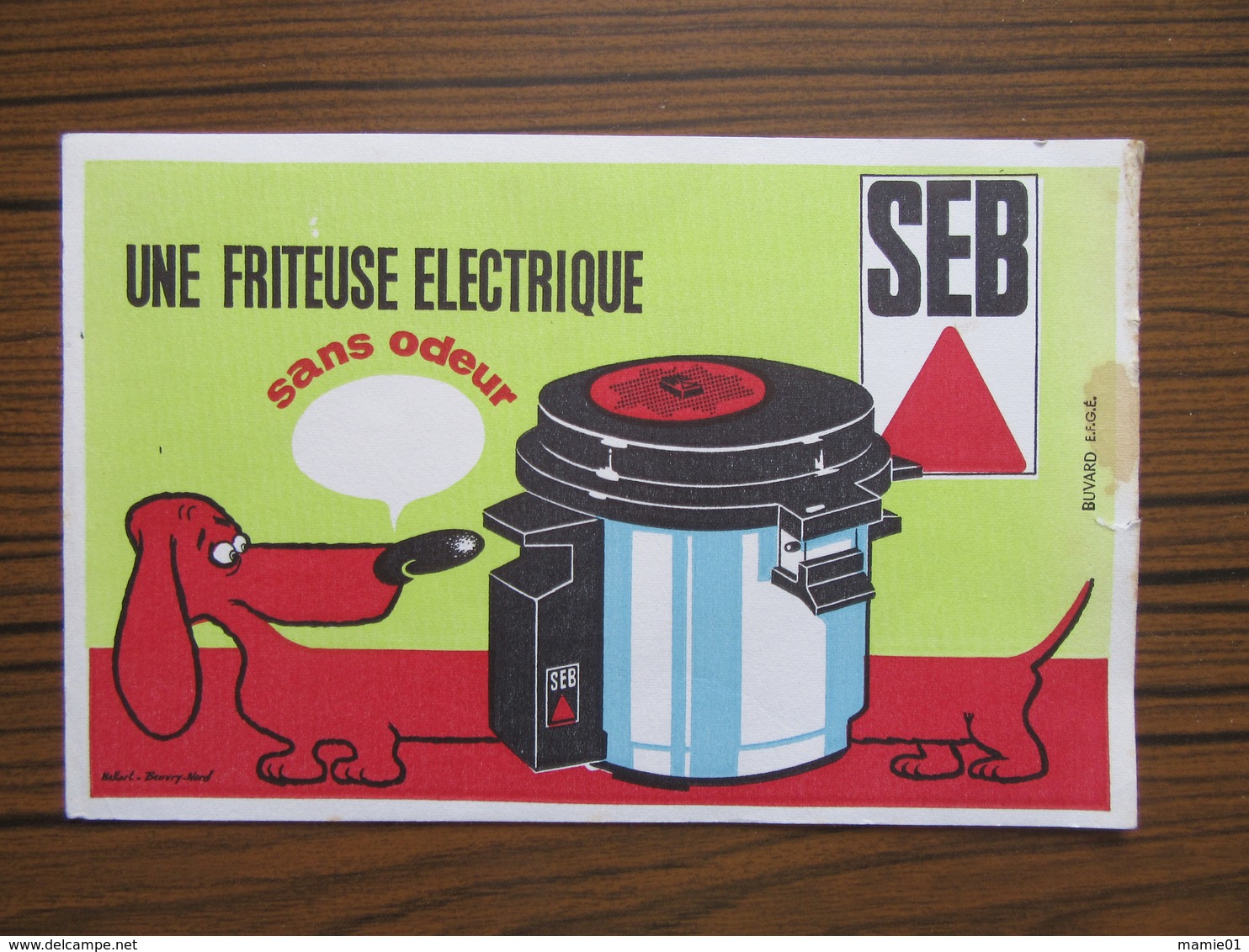 Buvard      Une Friteuse Electrique    SEB - Other & Unclassified