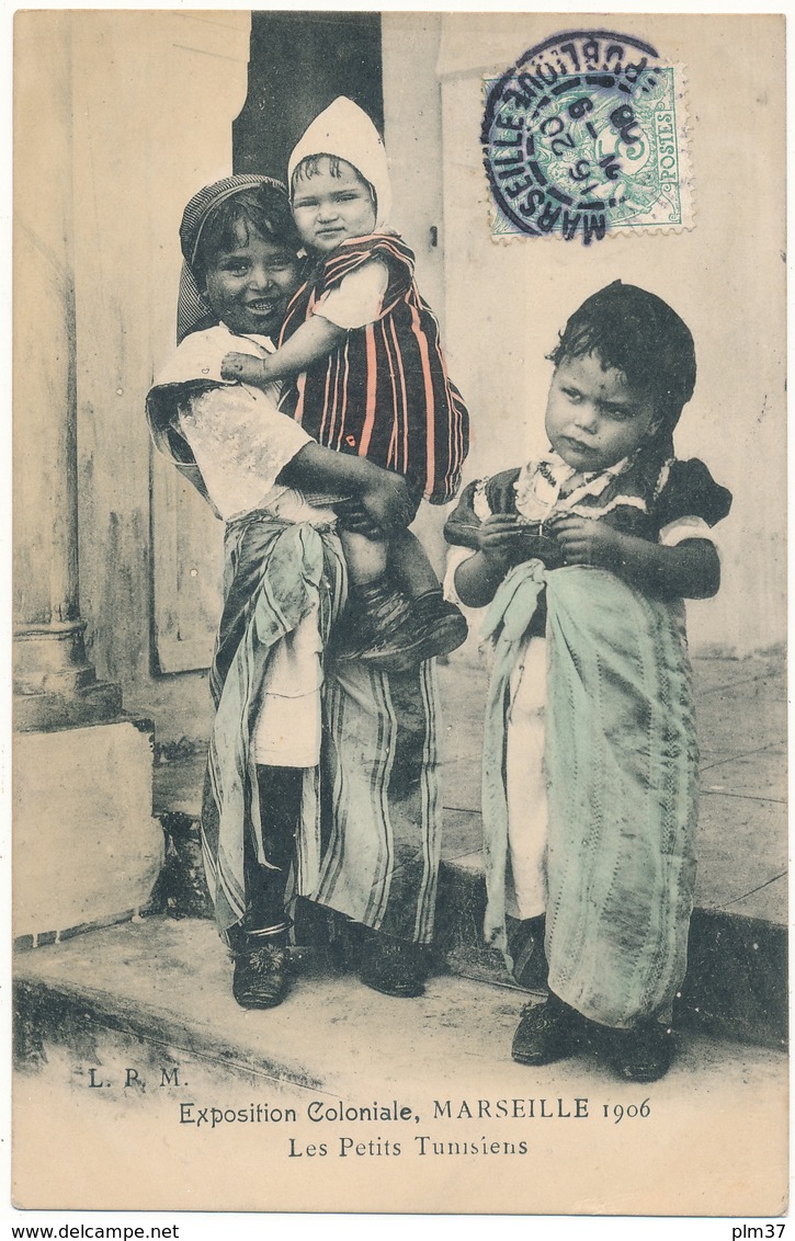 TUNISIE - Les Petits Tunisiens à L'Exposition Coloniale De Marseille, 1906 - Tunisie