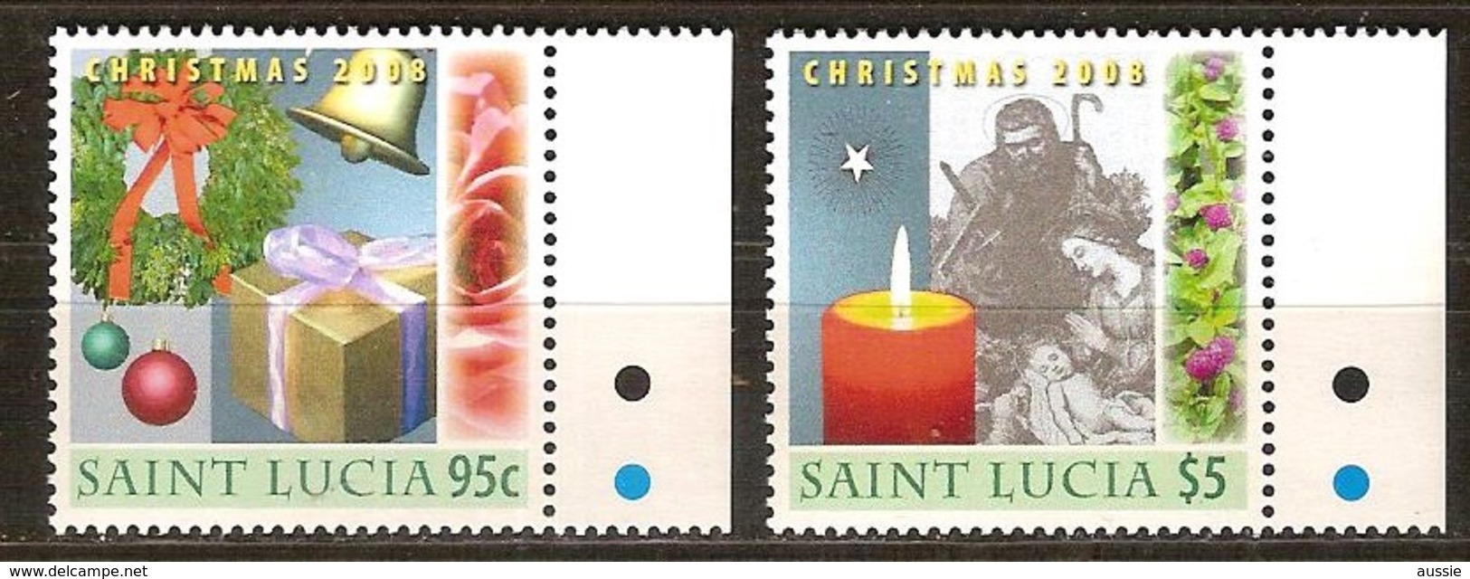 Saint Lucia Sainte-Lucie 2008  *** MNH    Noël Kerstmis Christmas - St.Lucia (1979-...)