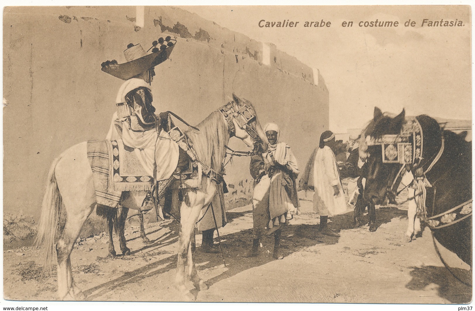 TUNISIE - Cavalier Arabe, Costume De Fantasia - Lehnert & Landrock, Tunis - Tunisie