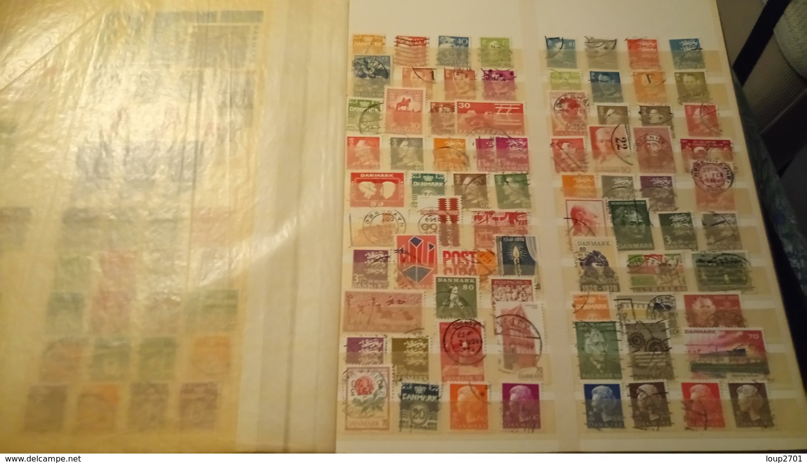 F0937 ALBUM TIMBRES DANEMARK / PORTUGAL NEUFS / OB A TRIER BELLE COTE DÉPART 10€