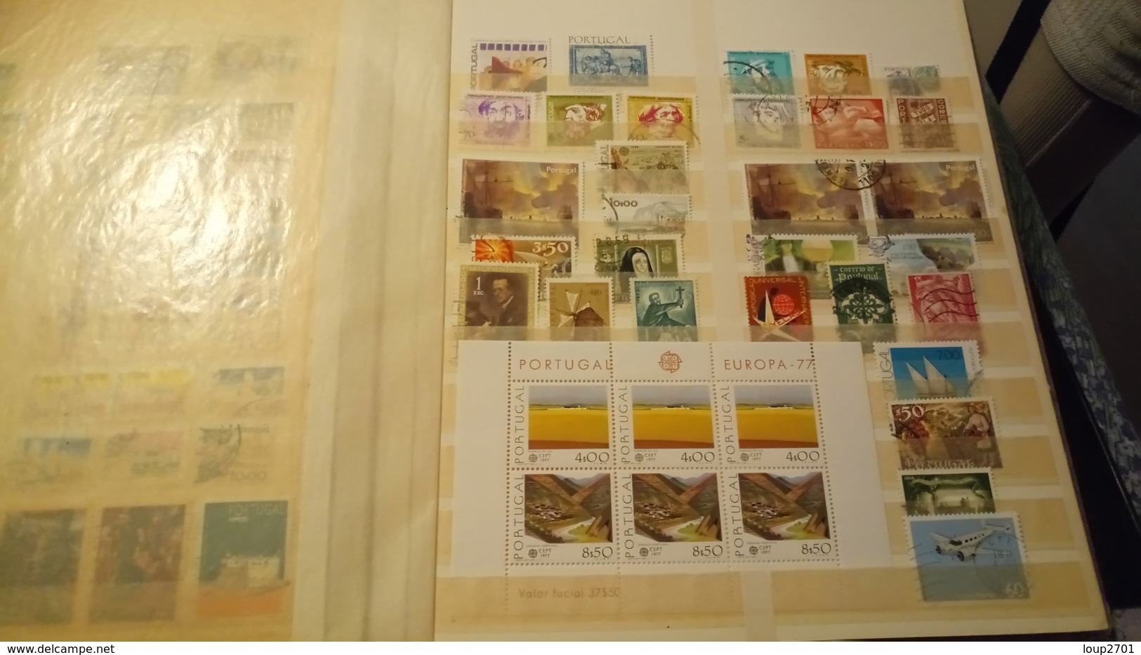 F0937 ALBUM TIMBRES DANEMARK / PORTUGAL NEUFS / OB A TRIER BELLE COTE DÉPART 10€