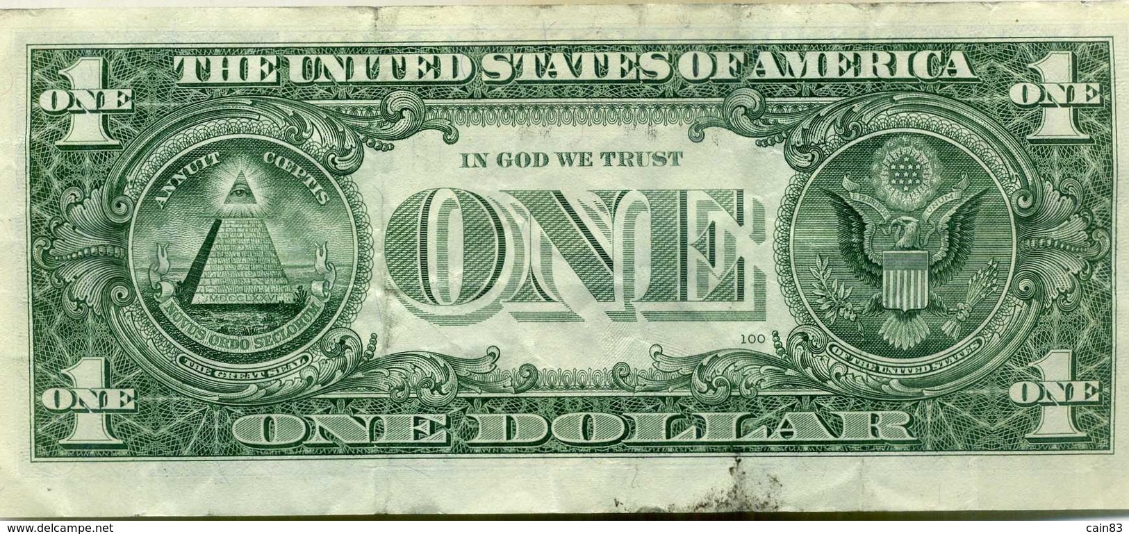Billet De 1 Dollar,sceau H-St Louis - Verzamelingen