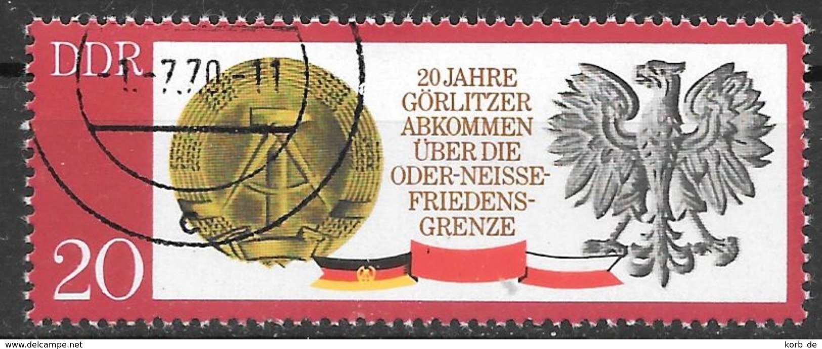 DDR 1970 / MiNr.   1591   O / Used   (f691) - Gebraucht