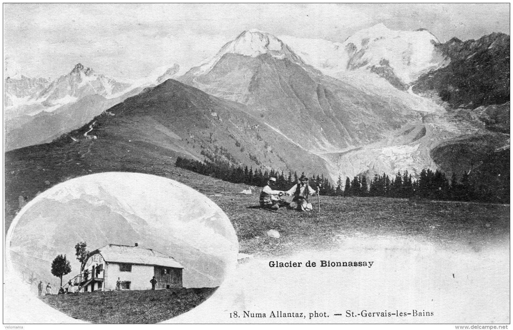 V15082 Cpa 74 St Gervais Les Bains - Glacier De Bionnassay - Saint-Gervais-les-Bains