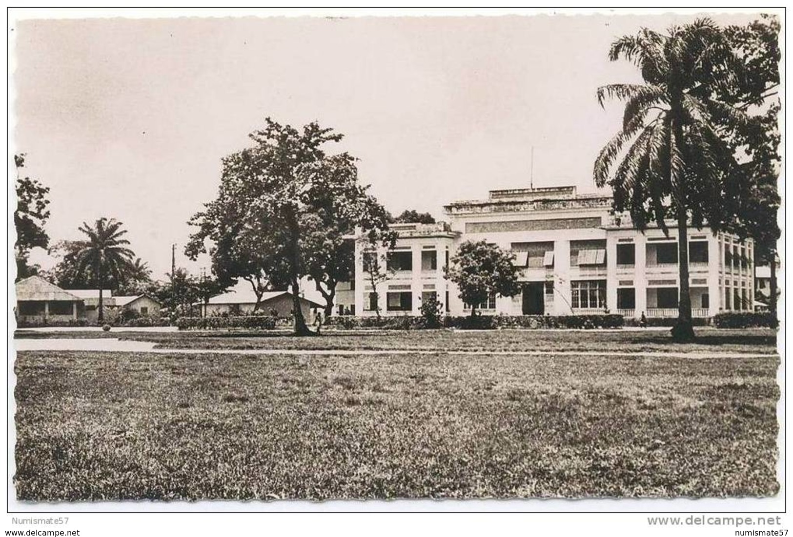 CPSM CAMEROUN - DOUALA - Palais De Justice - 08/01/1952 - Kameroen