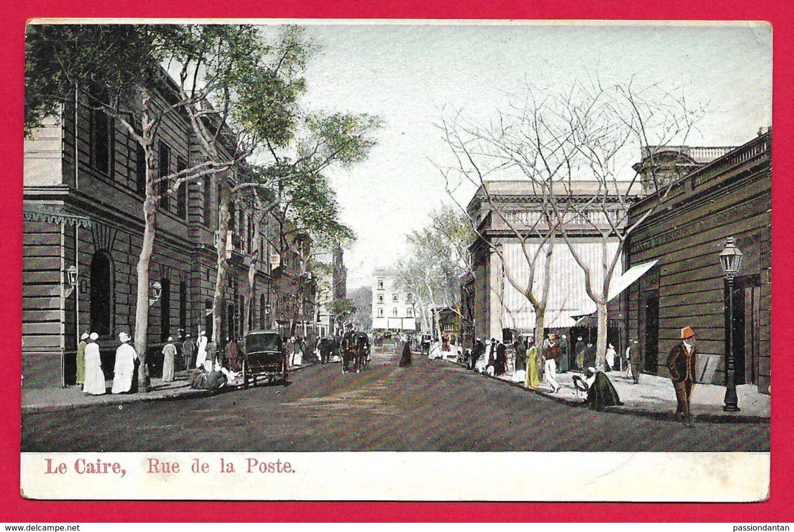 CPA Égypte - Le Caire - Rue De La Poste - Cairo