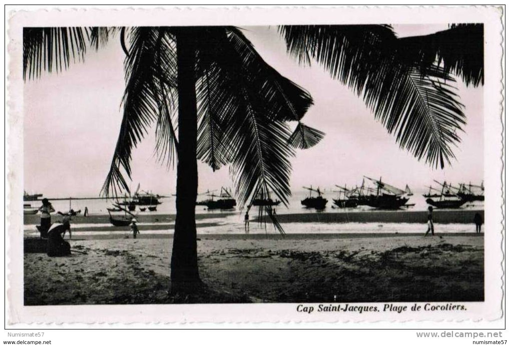 CPSM CAP SAINT JACQUES - Plage Des Cocotiers - Viêt-Nam