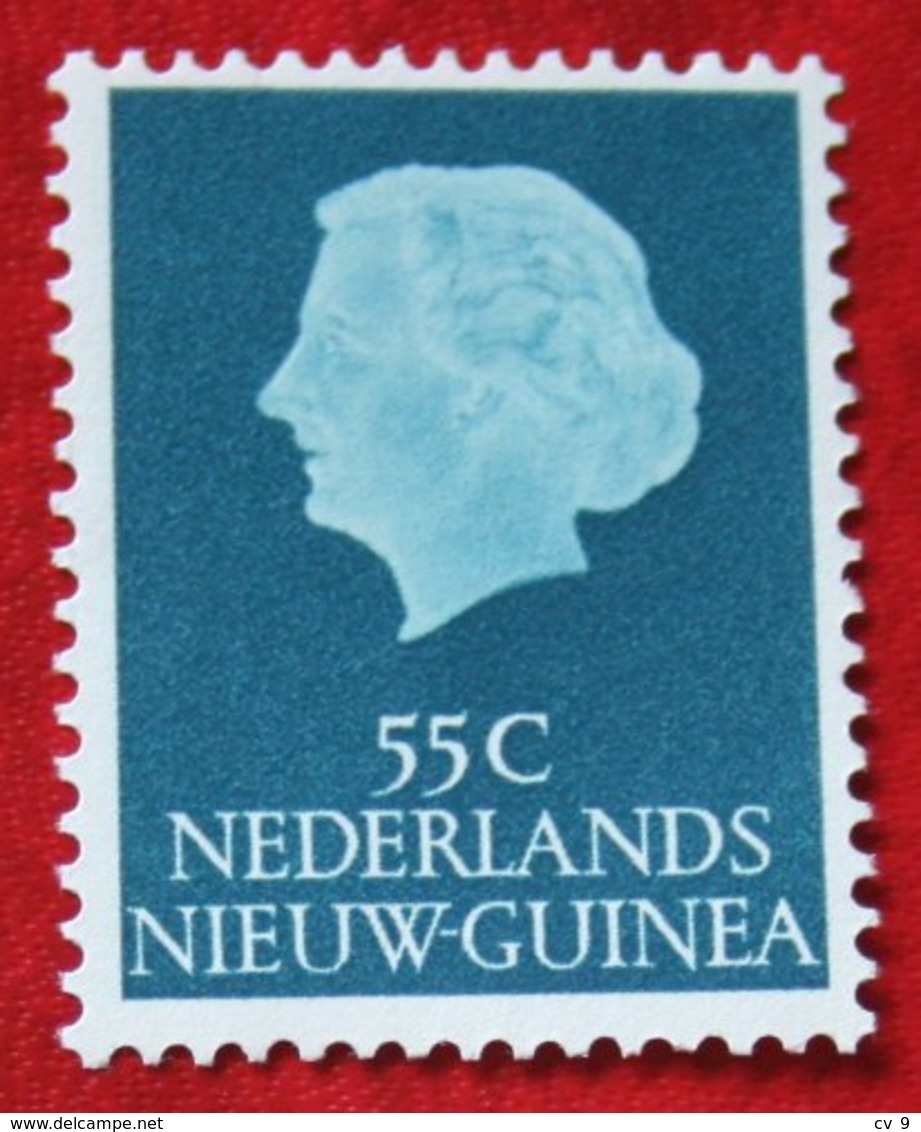 55 Ct Koningin Juliana NVPH 34 1954 MNH ** POSTFRIS NIEUW GUINEA NIEDERLANDISCH NEUGUINEA / NETHERLANDS NEW GUINEA - Netherlands New Guinea