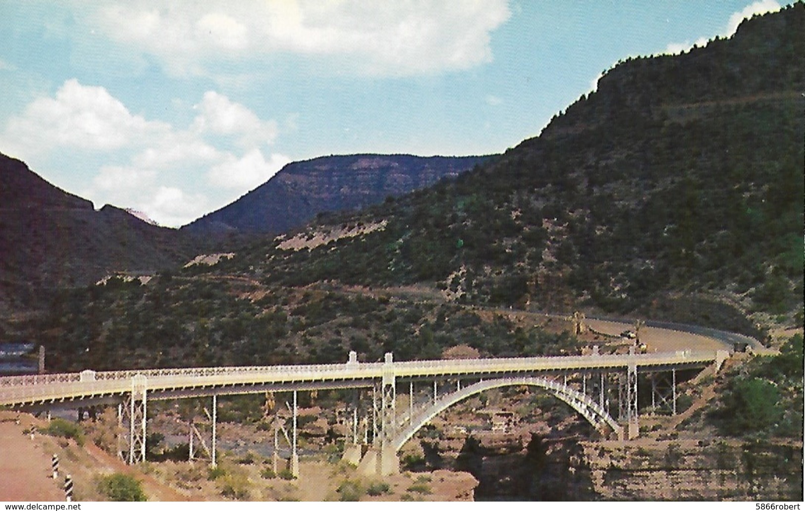 CARTE POSTALE ORIGINALE DE 9CM/14CM : SALT RIVER CANYON BRIDGE PHOENIX  ARIZONA USA - Phoenix