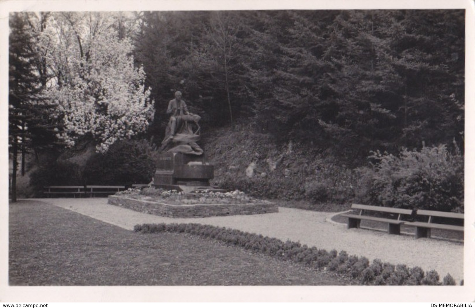 Kapfenberg - Roseggerbrunnen 1958 - Kapfenberg
