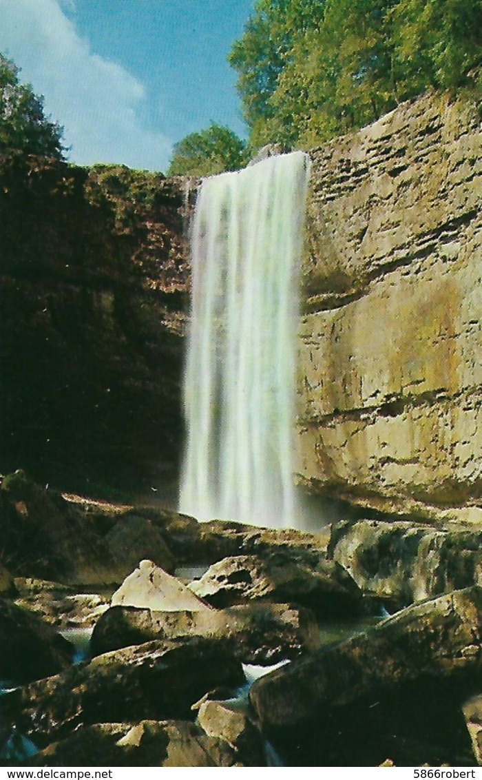 CARTE POSTALE ORIGINALE DE 9CM/14CM : LULA FALLS ON LOOKOUT MOUNTAIN CHATTANOOGA TENNESSEE USA - Chattanooga