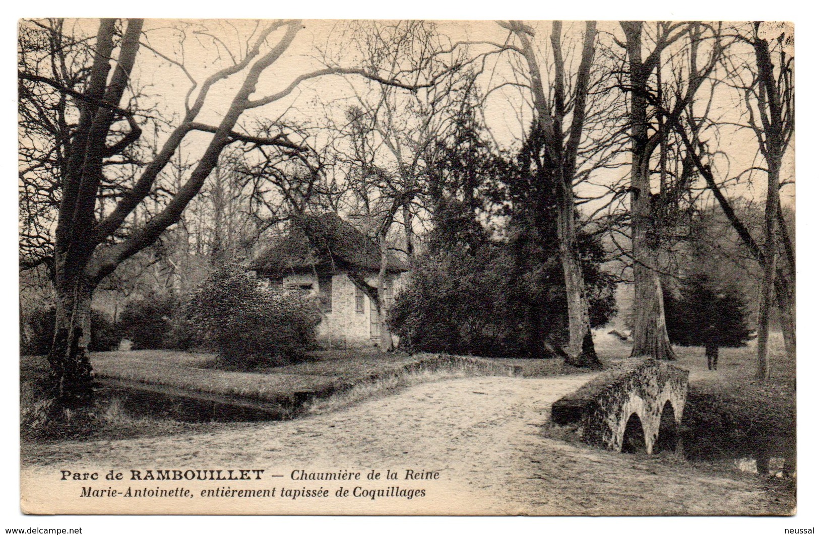 Tarjeta Postal De Rambouillet-chaumiere De La Reine Marie-antoniette. - Rambouillet