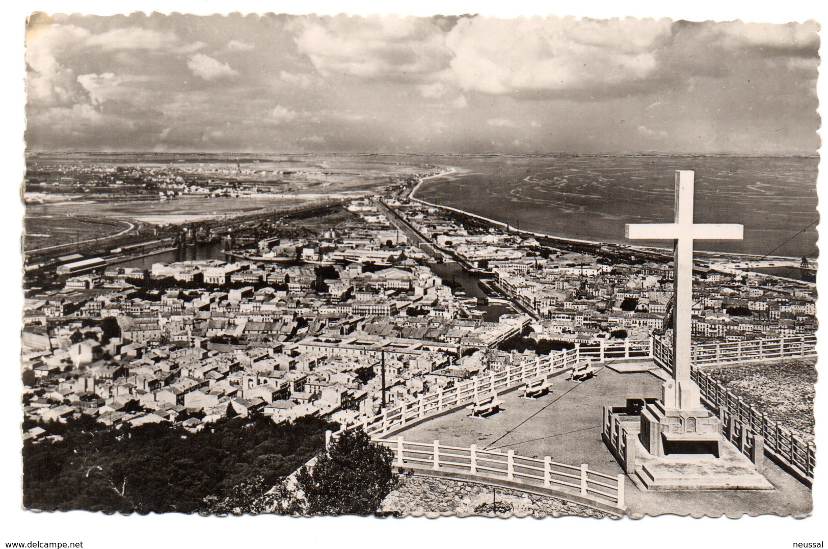 Tarjeta Postal De Sete. Vue Generale. - Sete (Cette)