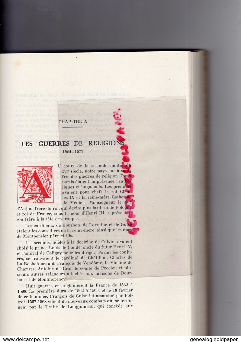 87- LIMOGES- AU PAYS DES LEMOVICES -SOUVERAINS ET CHEFS D' ETATS- ANDRE ROUGIER-RARE EXEMPLAIRE N° 225/500 - Limousin