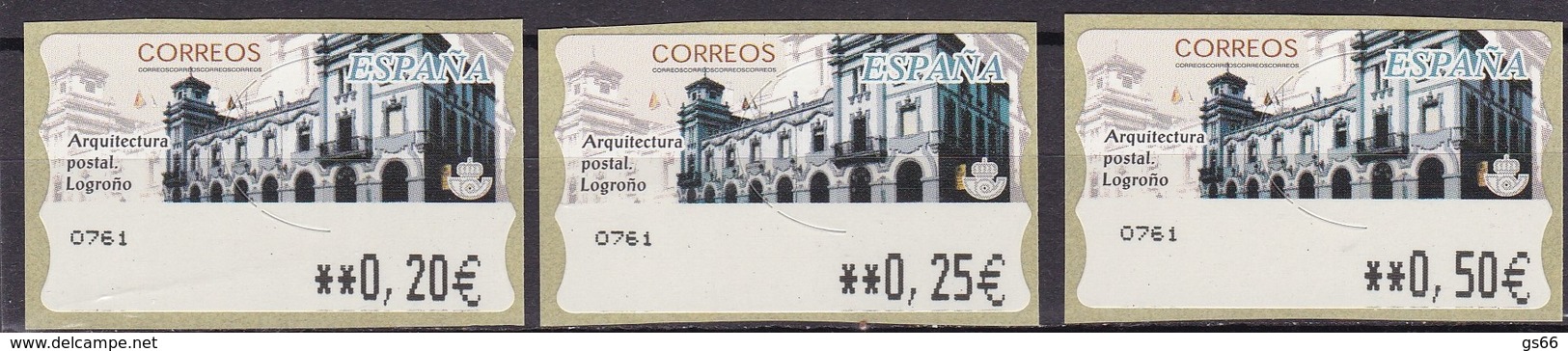 2002, Spanien, ATM 89, Postamt Logrono. MNH ** - Nuevos