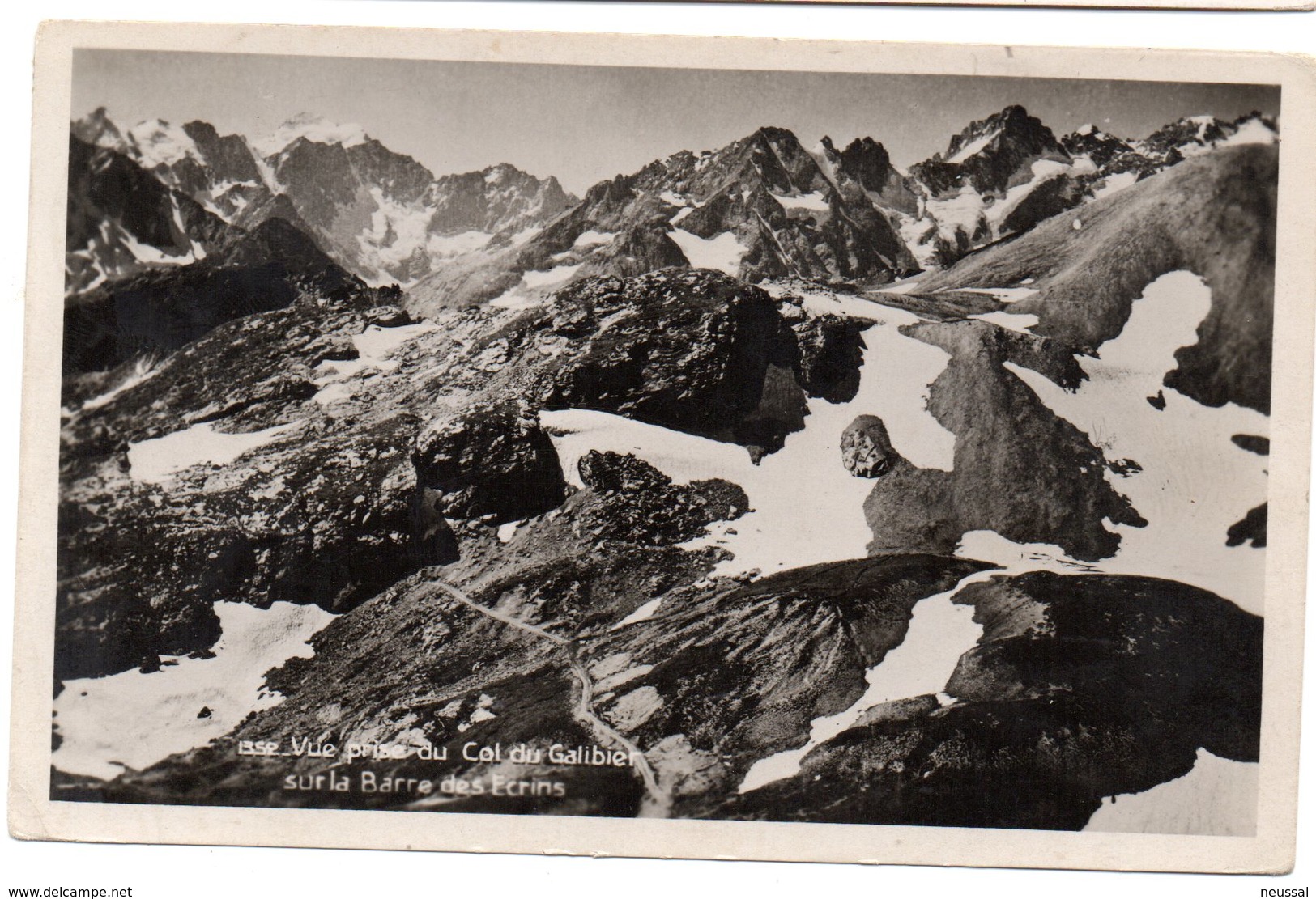 Tarjeta Postal De Col Du Galibier. Circulada - Modane