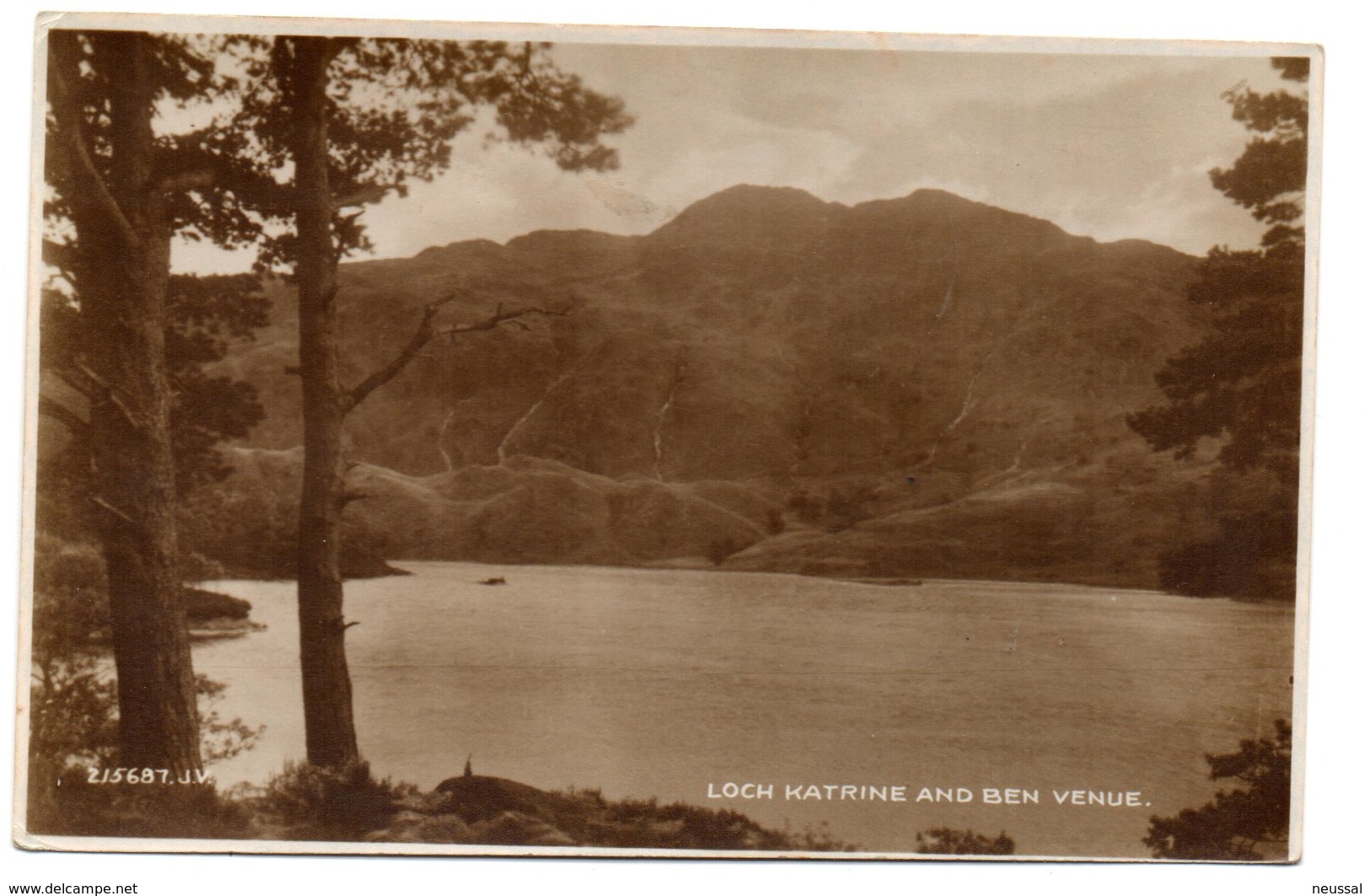 Tarjeta Postal De Loch Katrine. - Stirlingshire