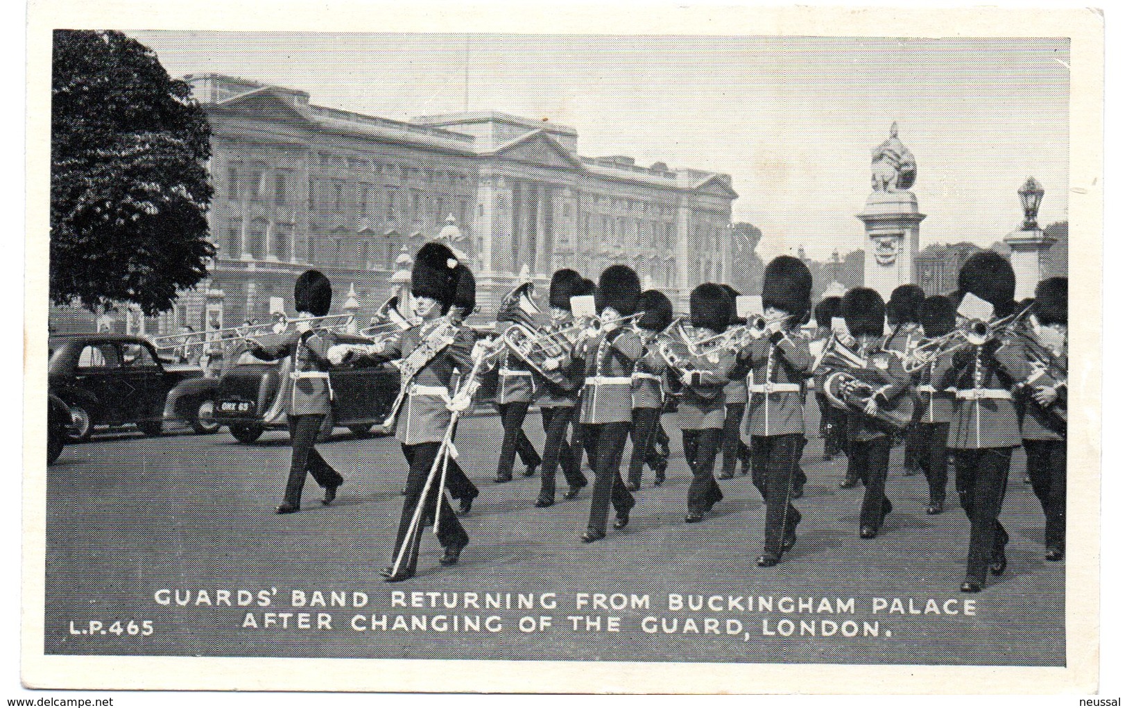 Tarjeta Postal De Guards Band Returning From Buckingham Palace. - Buckingham Palace