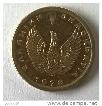 Monnaies - Grèce - 50 Lepta 1973 - - Grèce