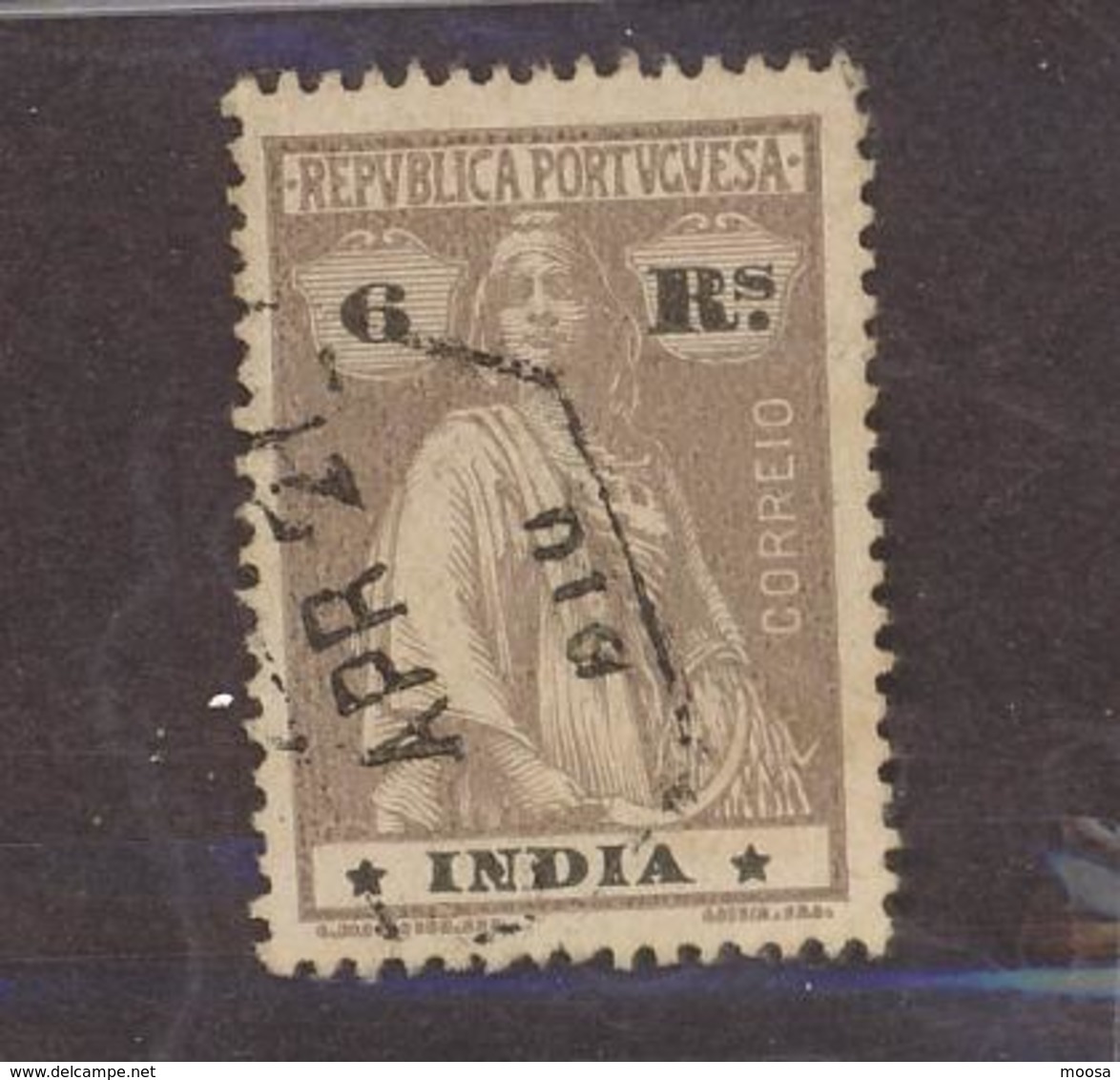(Free Shipping*) USED STAMP - Inde Portugaise
