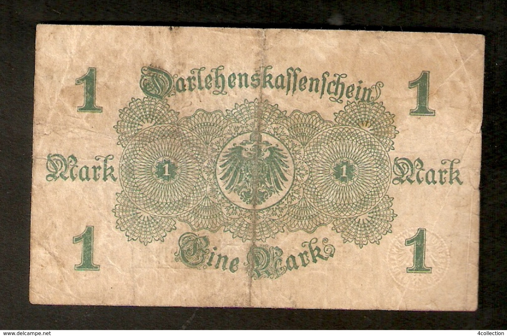 T. Germany German Empire  1 Mark 1914 - Ser. 135 . 741194 - Altri & Non Classificati