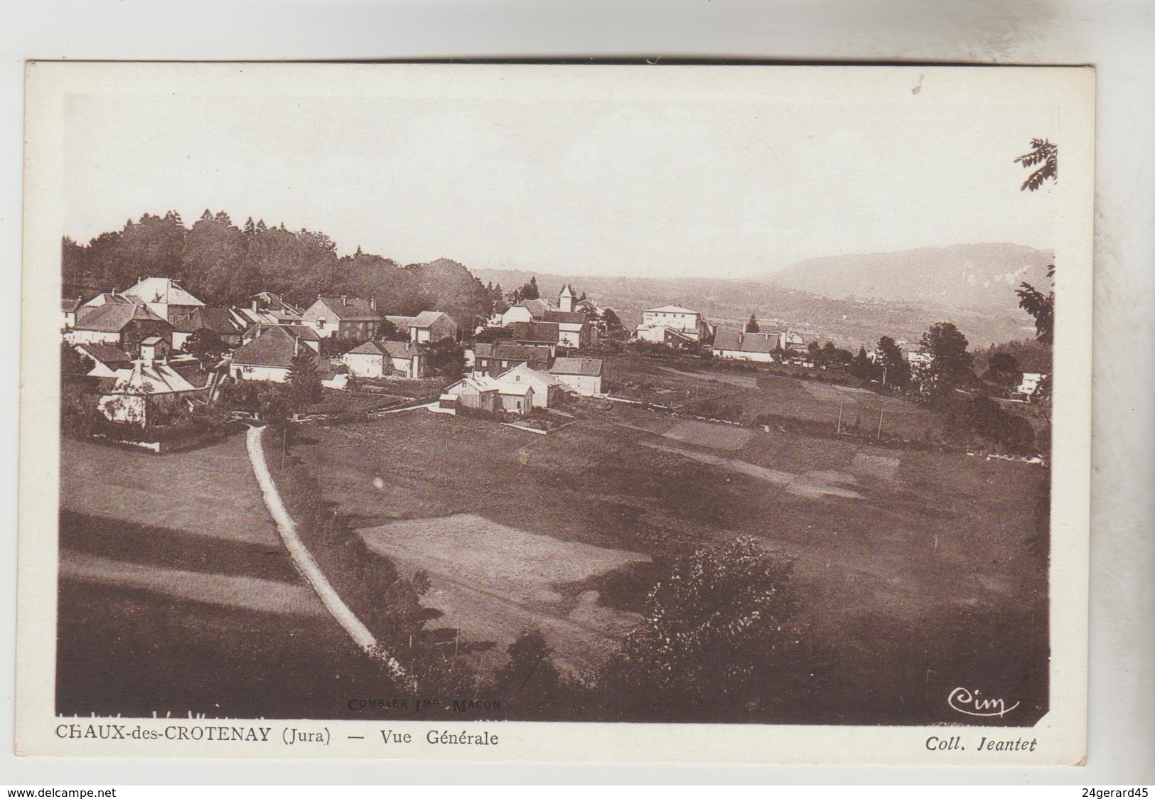 CPSM CHAUX DES CROTENAY (Jura) - Vue Générale - Autres & Non Classés