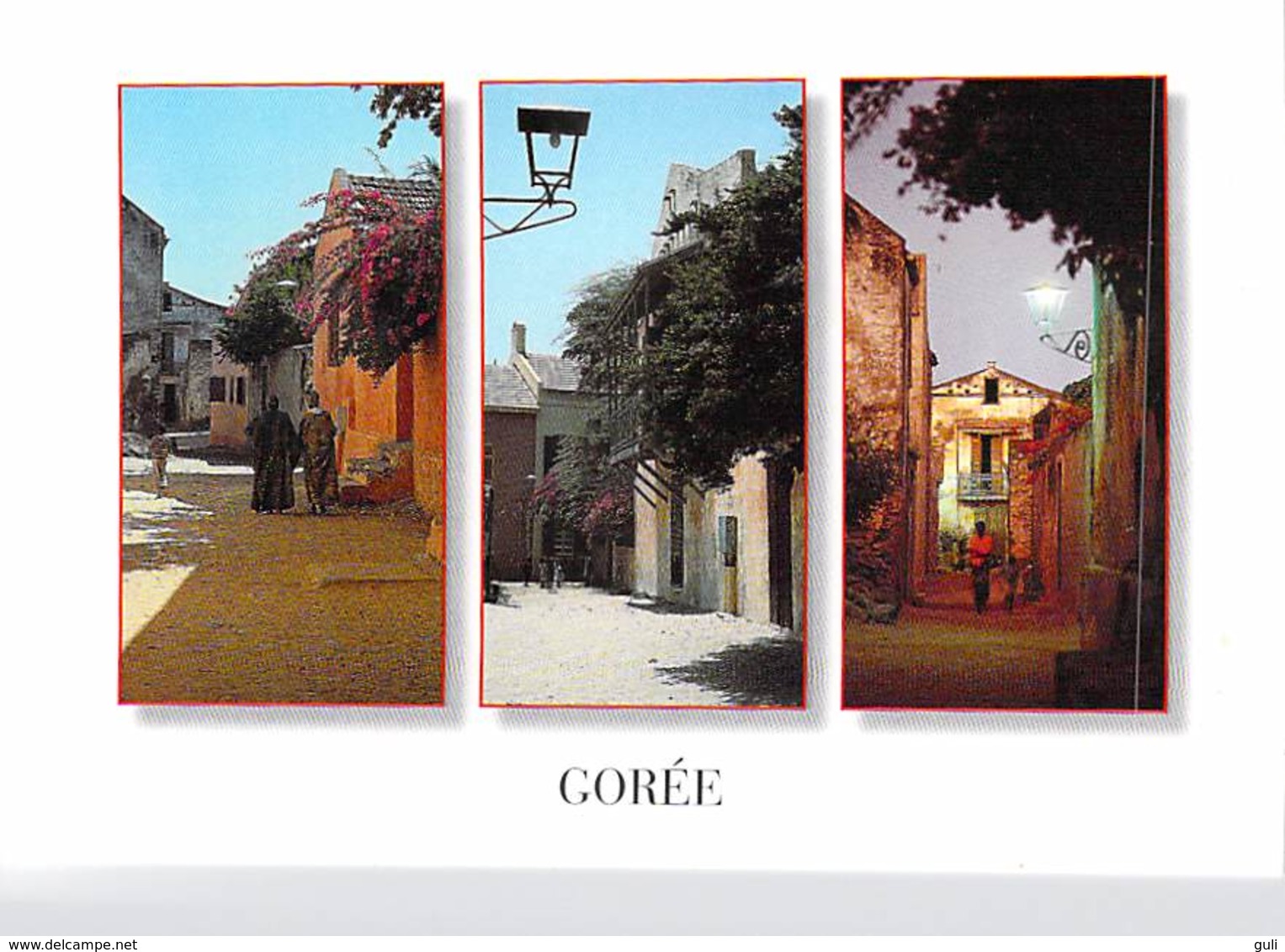 Afrique > COULEURS Du SENEGAL Ruelles De GOREE - Multi Vues  (RENAUDEAU 1165)  *PRIX FIXE - Sénégal