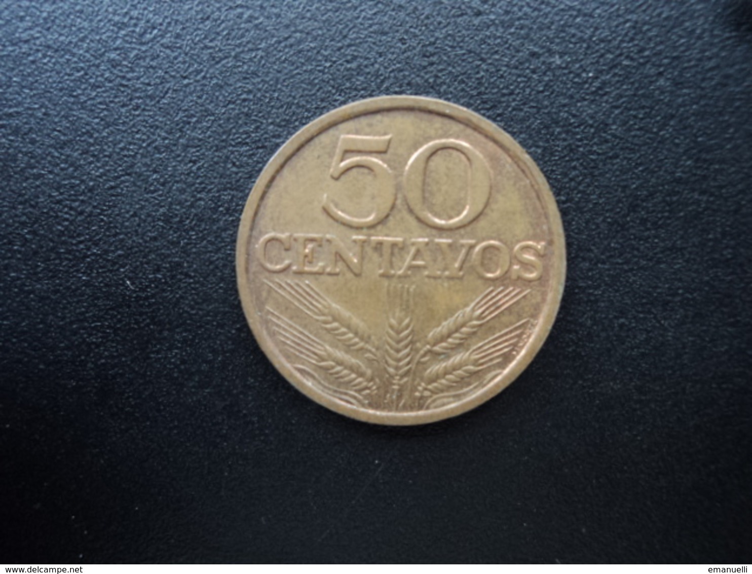 PORTUGAL : 50 CENTAVOS  1977   KM 596    SUP - Portugal